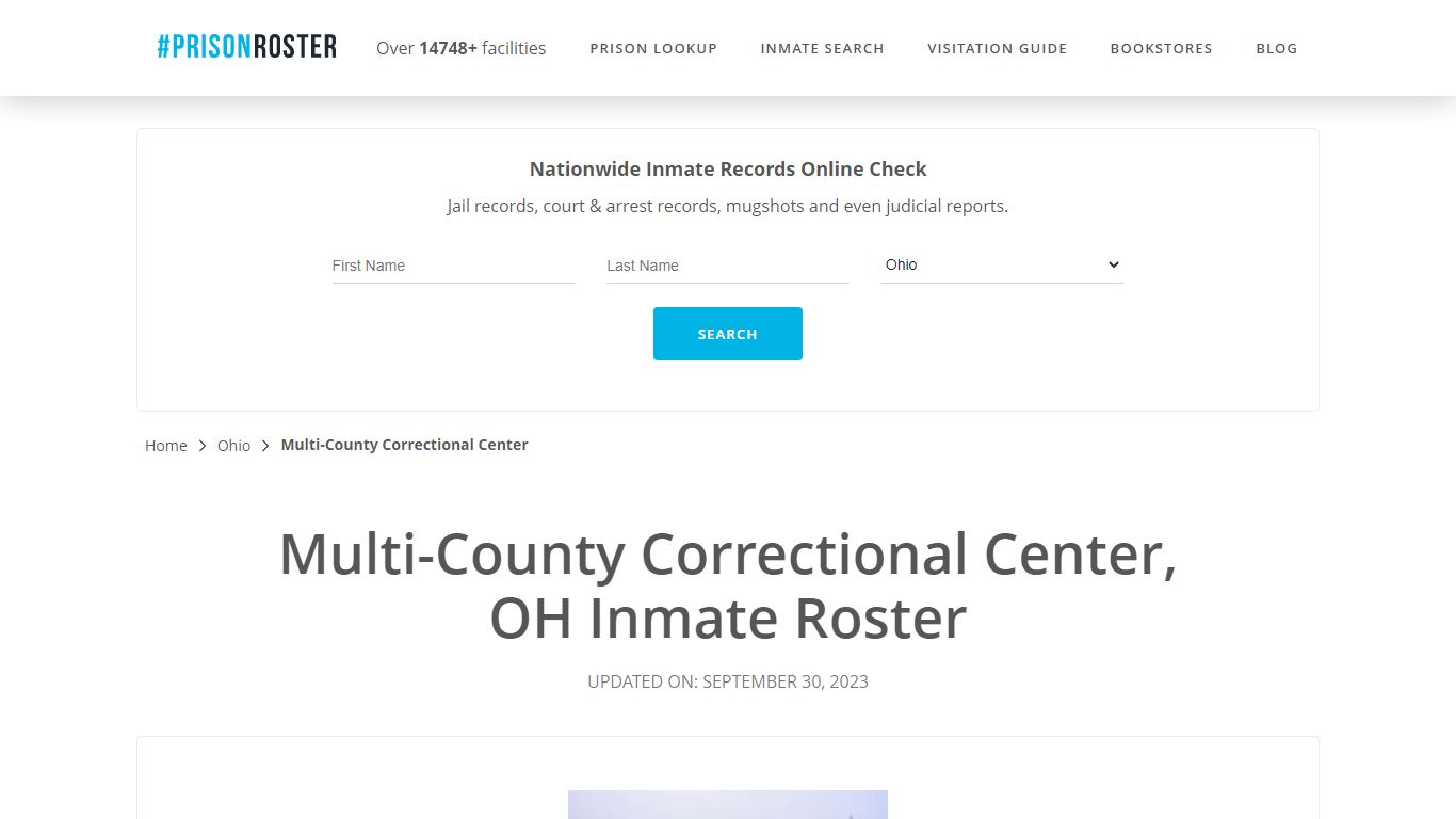 Multi-County Correctional Center, OH Inmate Roster - Prisonroster